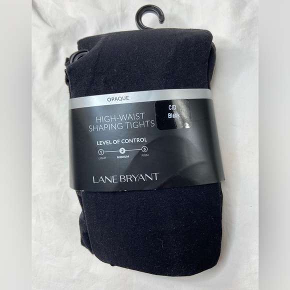 Lane Bryant Tights 2 pairs Brown and Black size Hight waist control top NWT‎